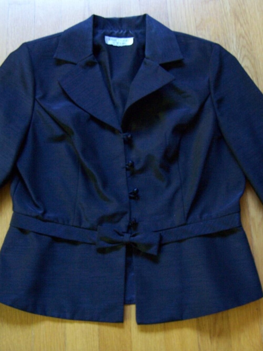 Miss Dorby Jacket Vintage Look Black Size 10